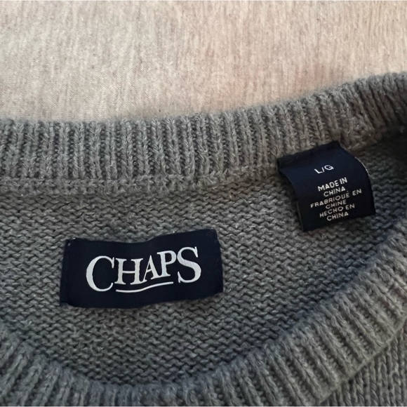 CHAPS Mens Striped Sweater - Picture 2 of 5